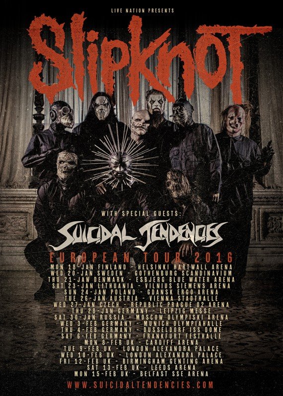 Slipknot 2016 Londres