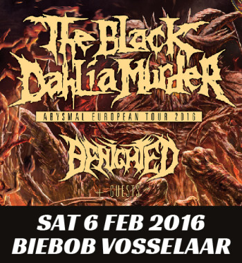 the black dahlia murder + benighted belgium