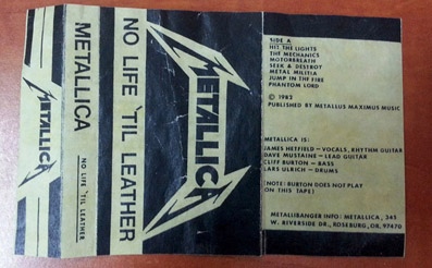 No life 'til leather, 1982